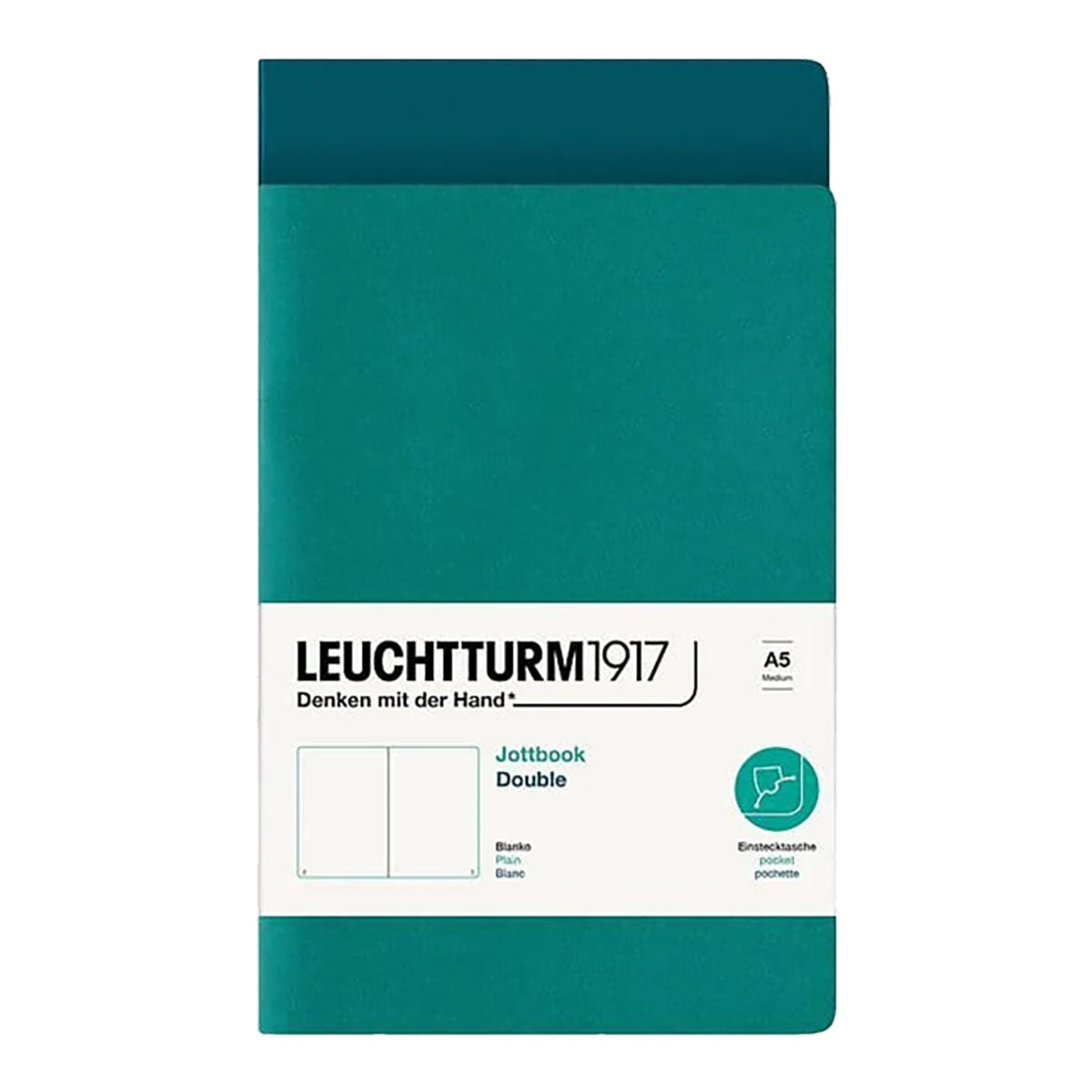 Leuchtturm1917 Jottbook A5 Pack of 2, Plain - image 5
