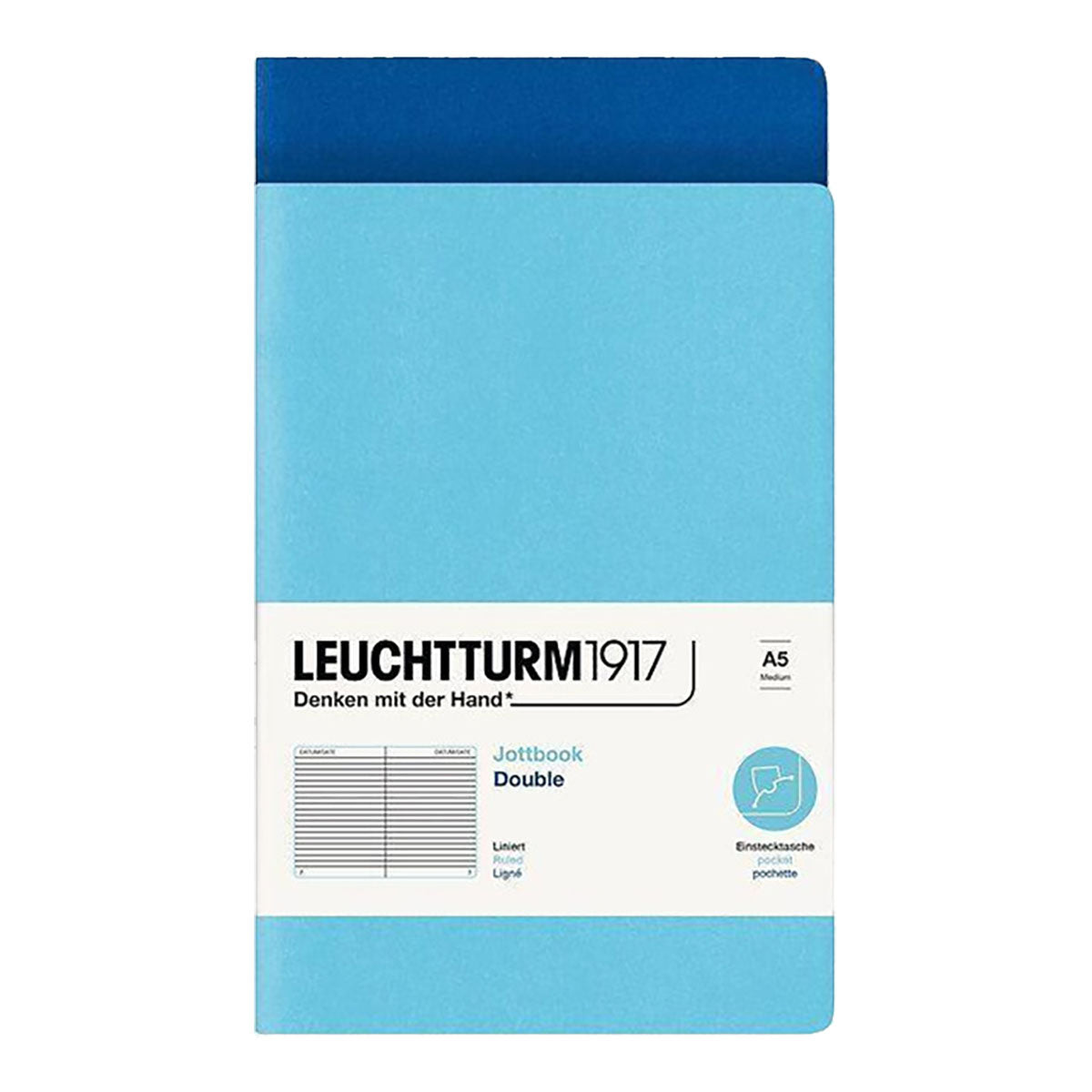 Leuchtturm1917 Jottbook A5 Pack of 2, Ruled - image 5