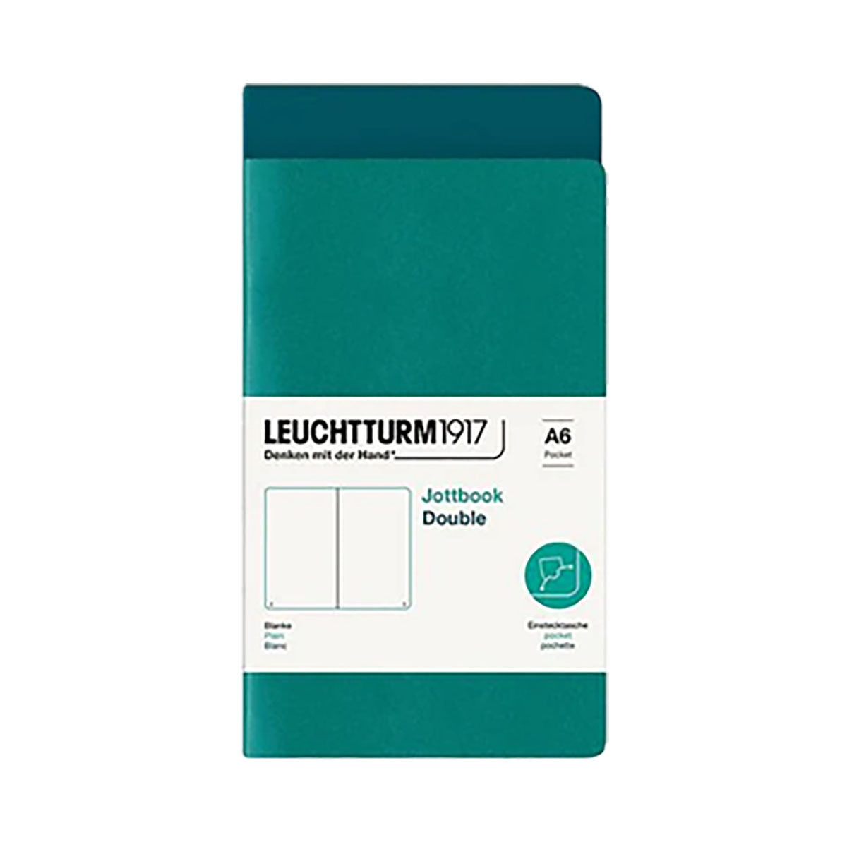 Leuchtturm1917 Jottbook A6 Pack of 2, Plain - image 5