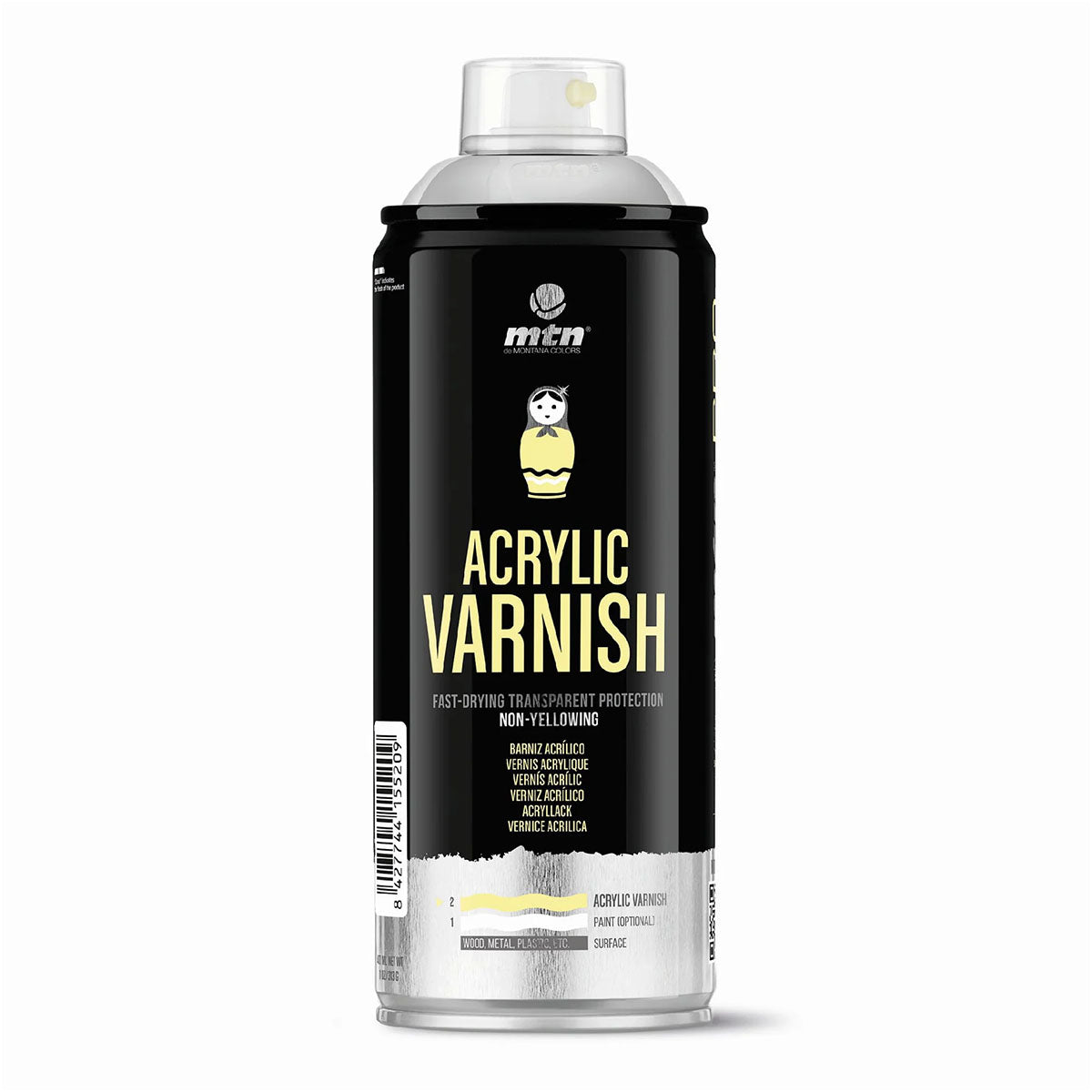 MTN PRO Acrylic Spray Varnish Matt 400ml