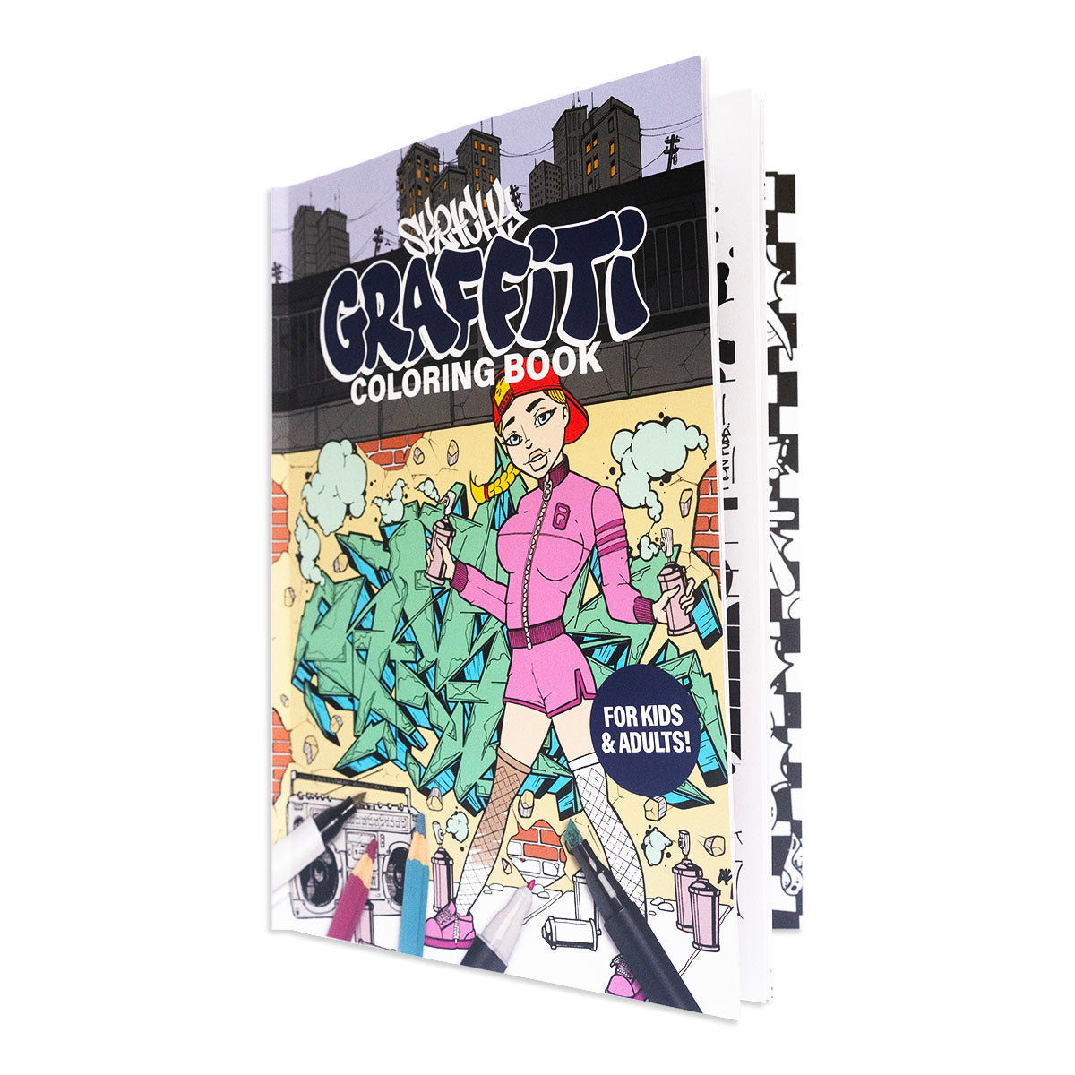 Sketchy Graffiti Coloring Book - image 8