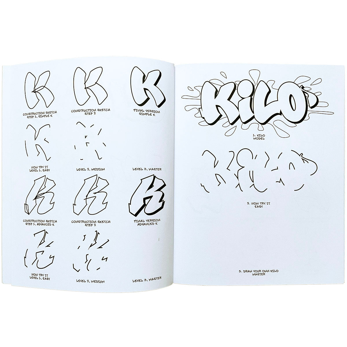 Graffiti For Beginners, An Easy Introduction To Drawing Graffiti Letters