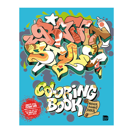 Graffiti Style Coloring Book