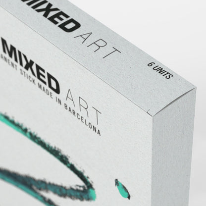 HAND MIXED Solid Paint Marker Pro ART 6 Set, Black + 1 Color