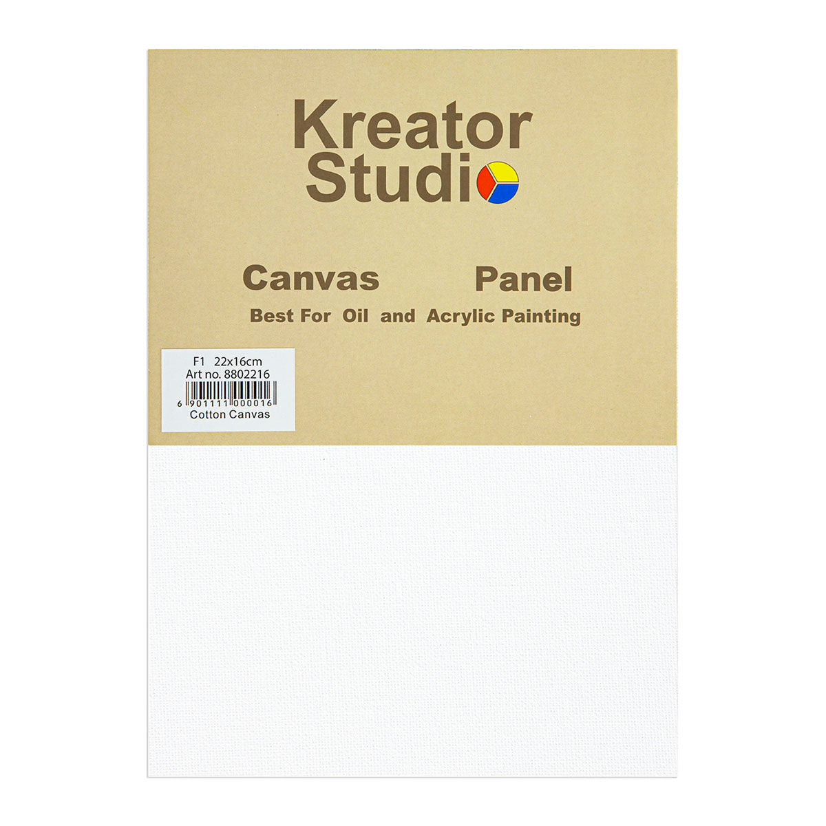 Kreator Studio Canvas Panel Cotton F1 22 x 16 cm