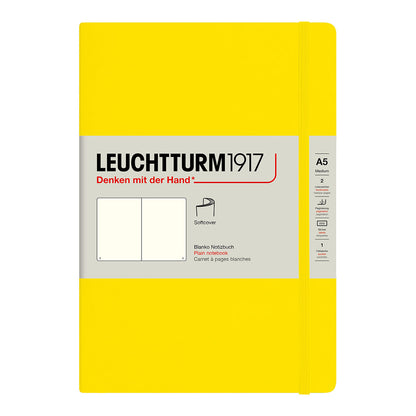 Leuchtturm1917 Notebook A5 Soft Cover, Plain