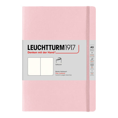 Leuchtturm1917 Notebook A5 Soft Cover, Plain