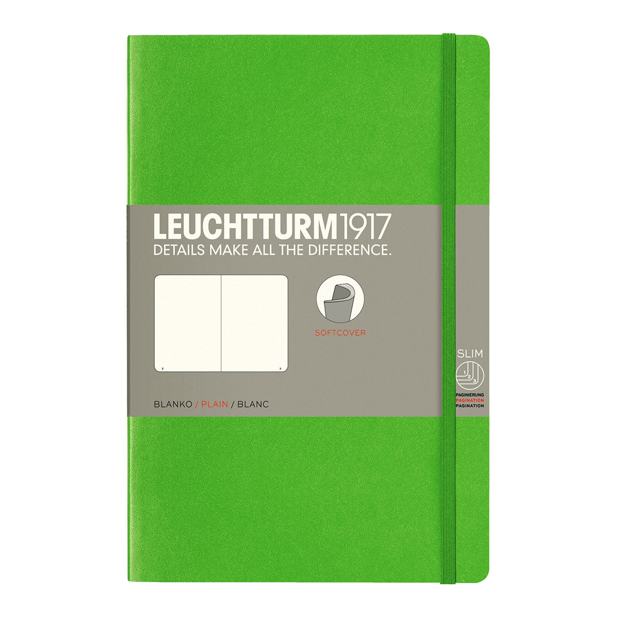 Leuchtturm1917 Notebook B6+ Soft Cover, Plain