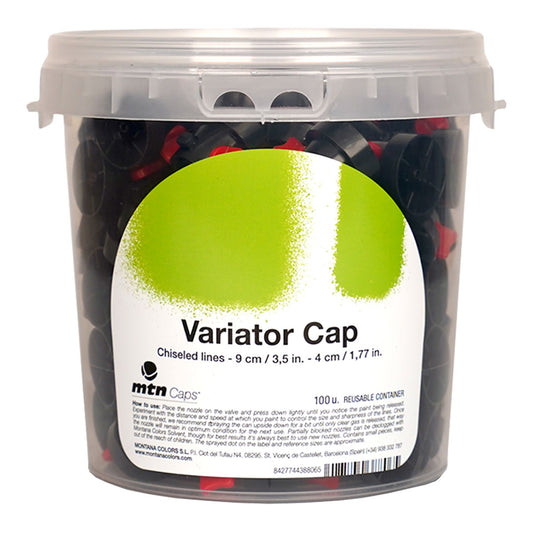 MTN Transversal Variator Cap Bucket, 100 Caps