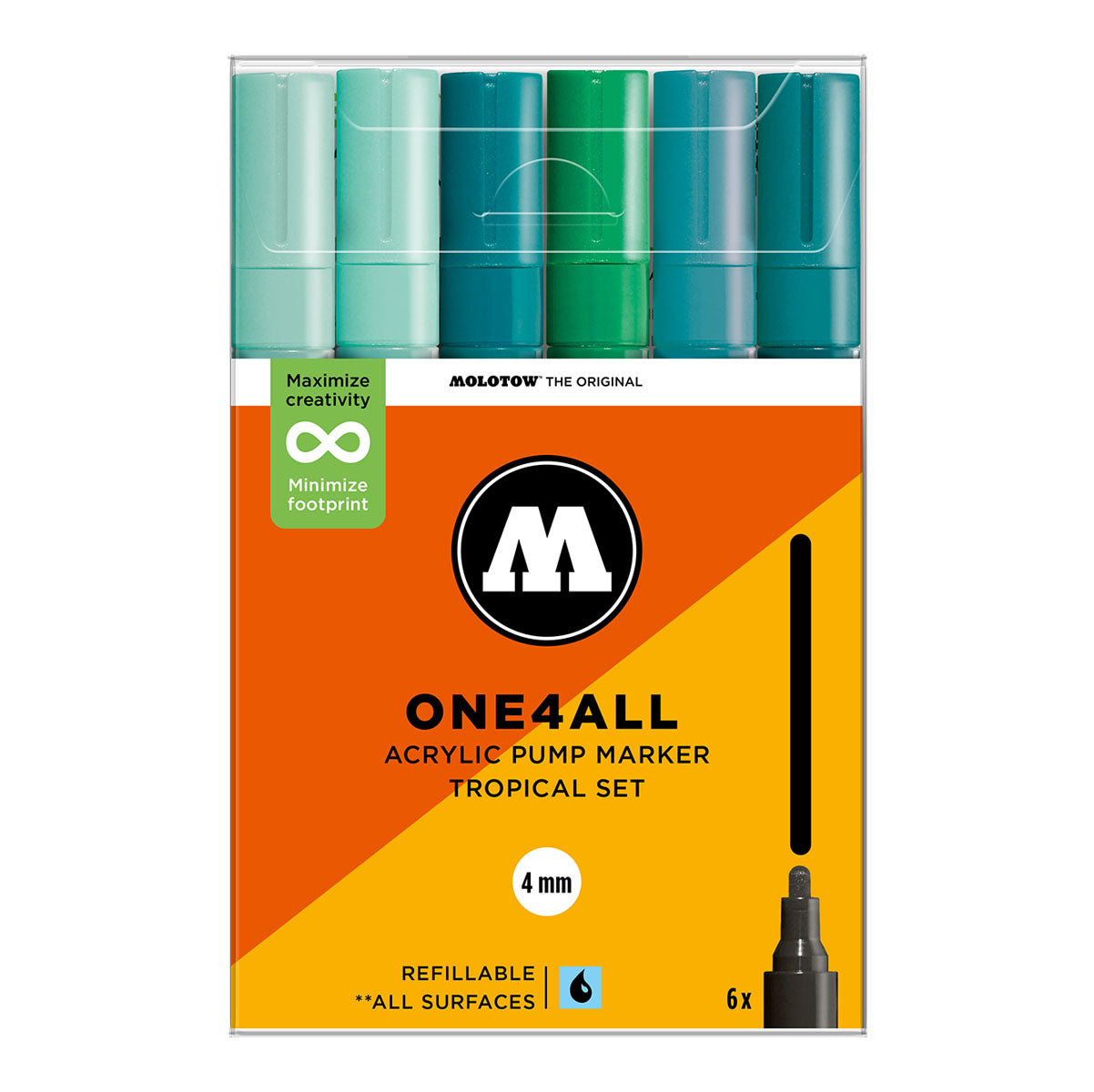 Molotow ONE4ALL 227HS 6set Tropical