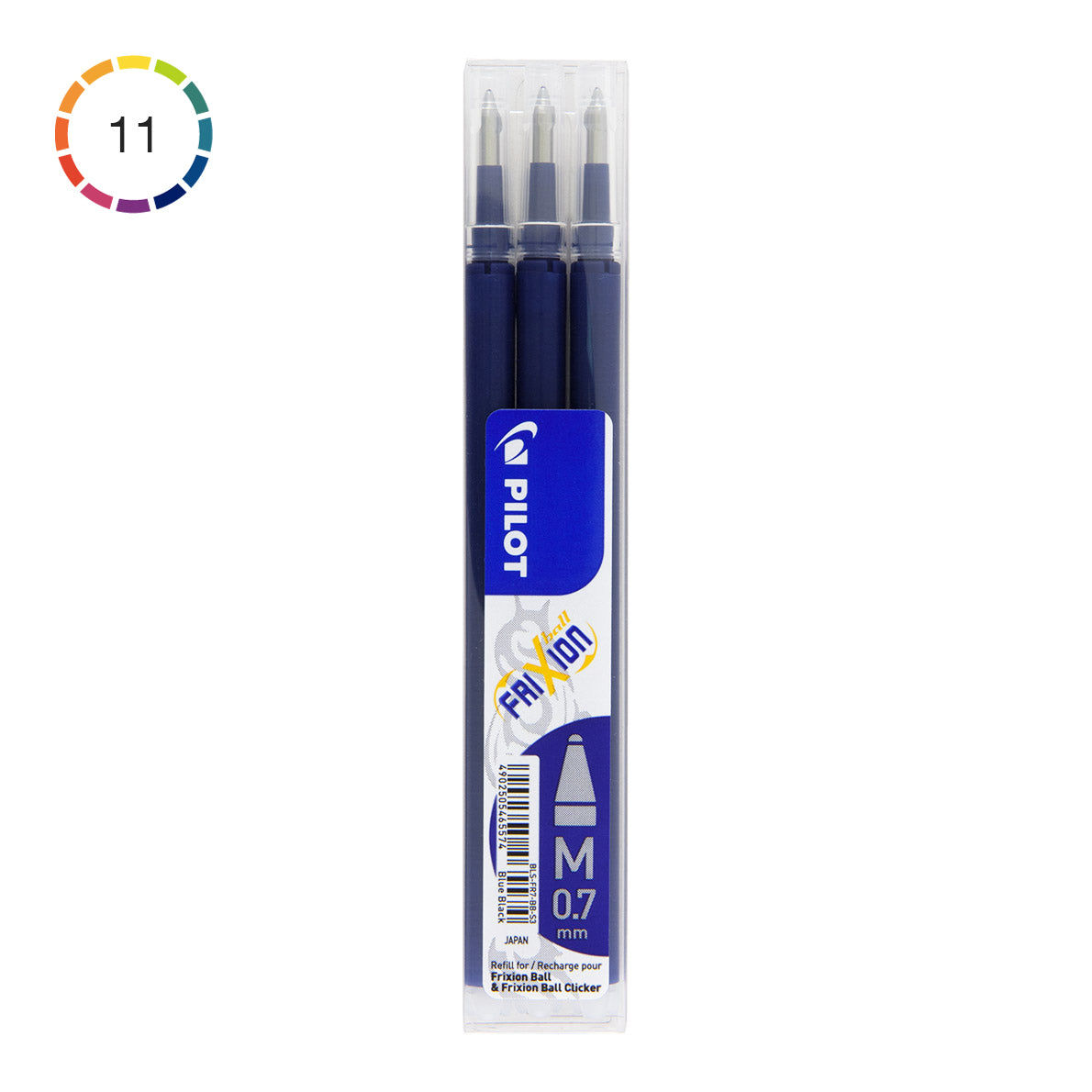 Pilot FriXion Refill/Patron 0.7 mm, 3-pack