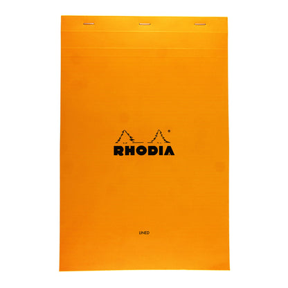 Rhodia Bloc No. 19 Notepad A4+ Orange, Ruled