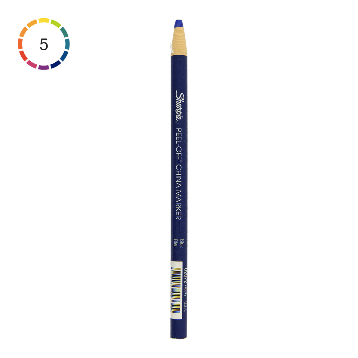 Sharpie Peel-Off China Marker, Blue, Dozen (1764000) – Industrial Marking