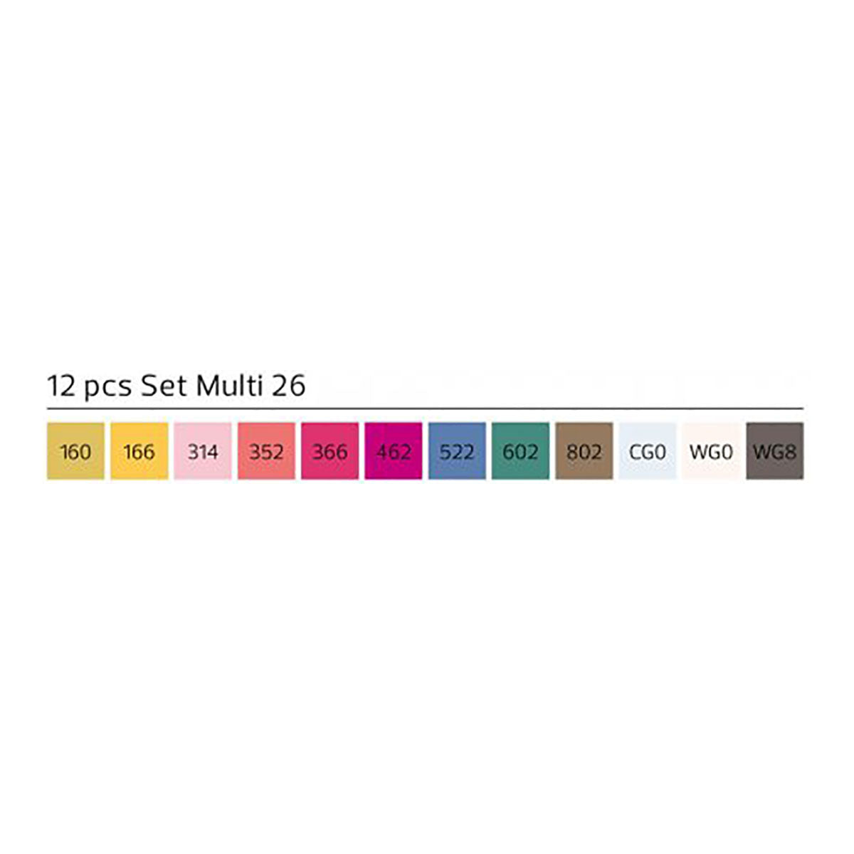 Stylefile Marker Classic 12 set Multiset 26