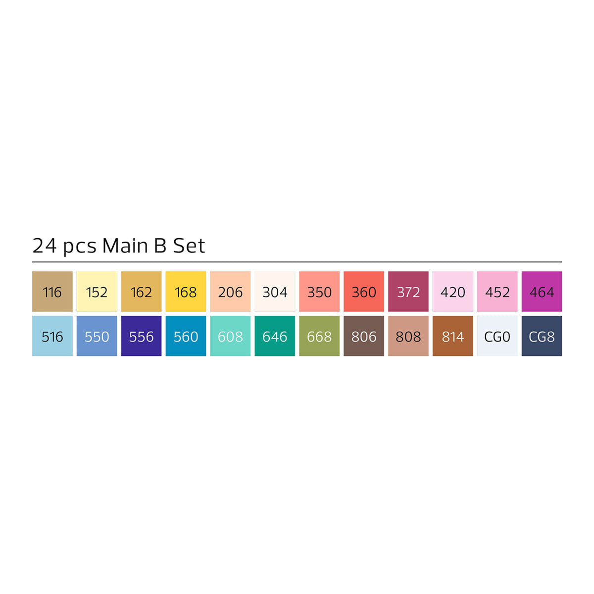 Stylefile Marker Classic 24 set Main B