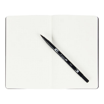 Tombow x Creartive Bleed Proof Bullet Journal 90g, Dotted + Black ABT Dual Brush Pen