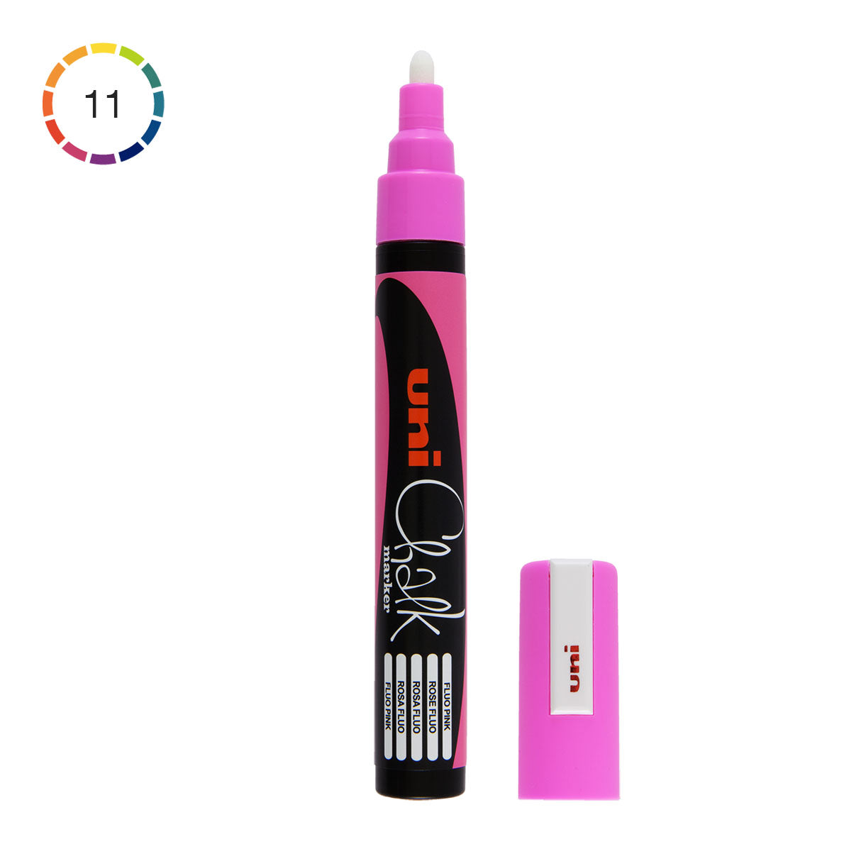 Uni Chalk Marker PWE-5M Medium, 2.5 mm