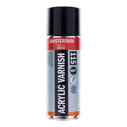 Amsterdam Acrylic Spray Varnish 115 Matt 400 ml