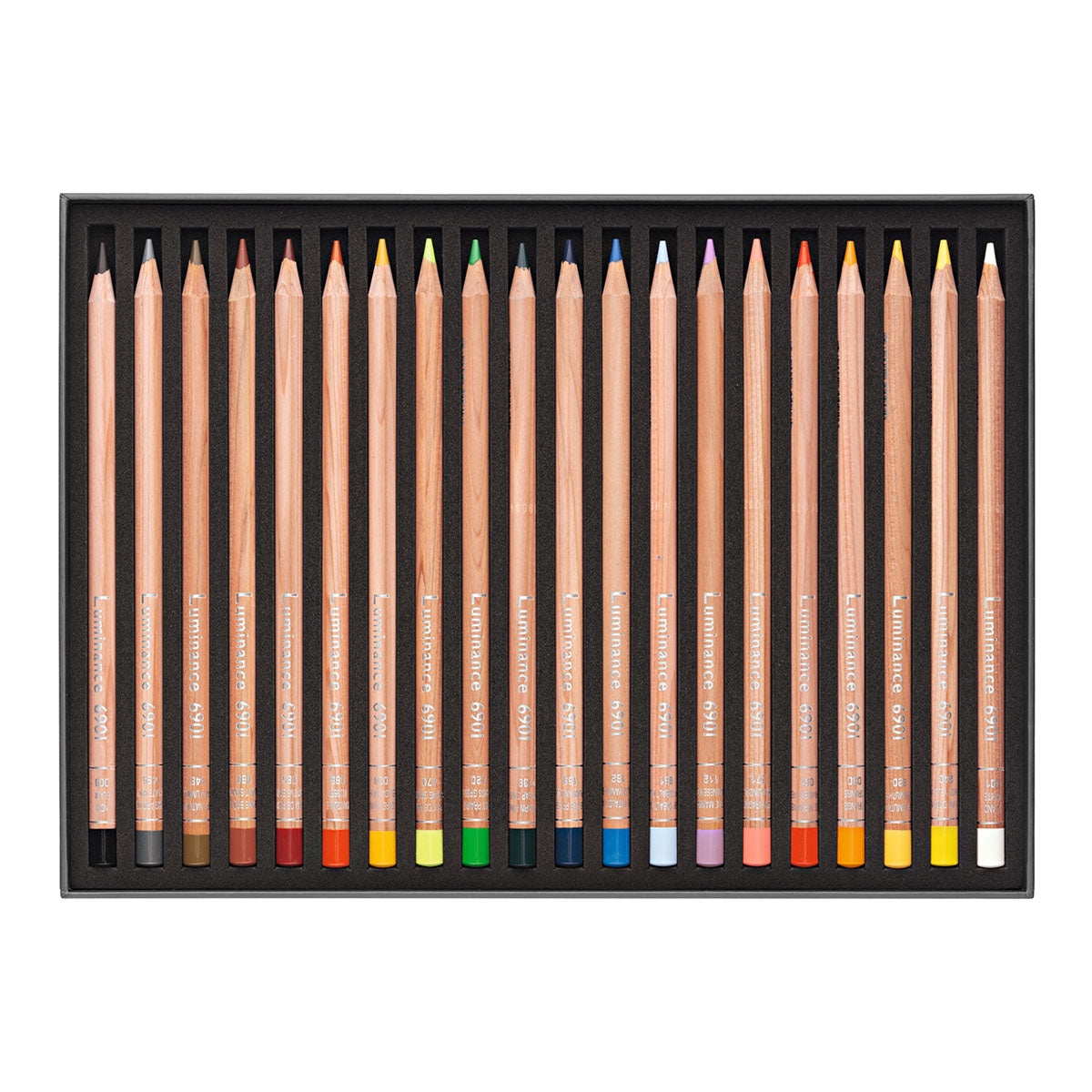 Caran d'Ache Luminance 6901 Coloured Pencils 20 Set