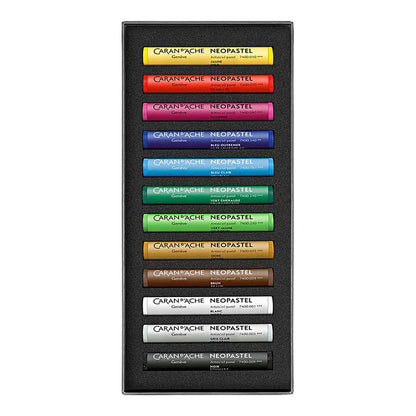 Caran d'Ache Neopastel Oil Pastel Crayons 12 set