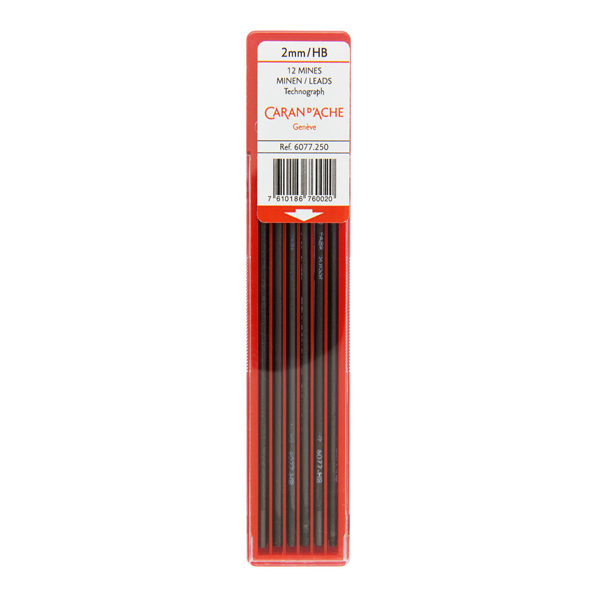 Caran d'Ache Technograph 2 mm leads 12-pack – Markers N Pens
