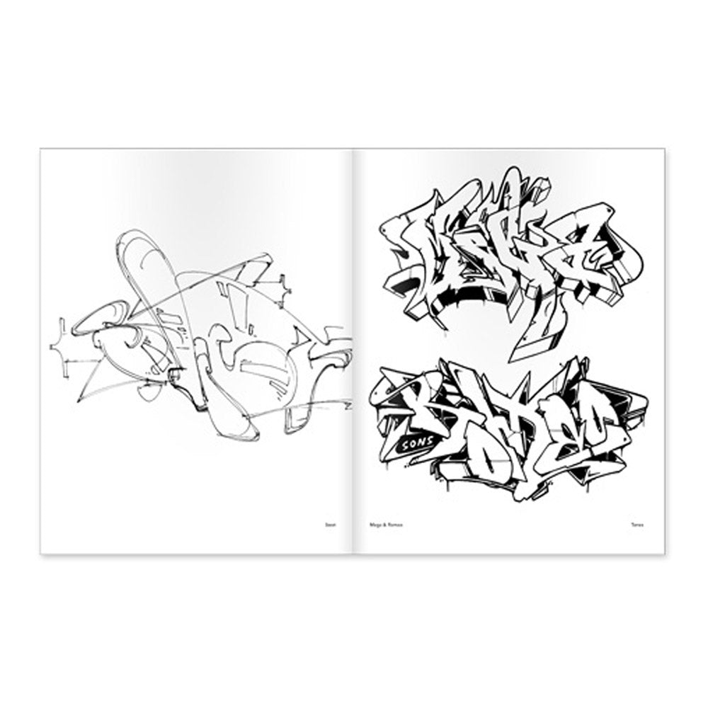 Graffiti Coloring Book #3