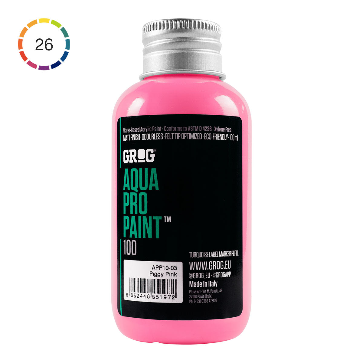 Grog Aqua Pro Paint Refill, 100ml