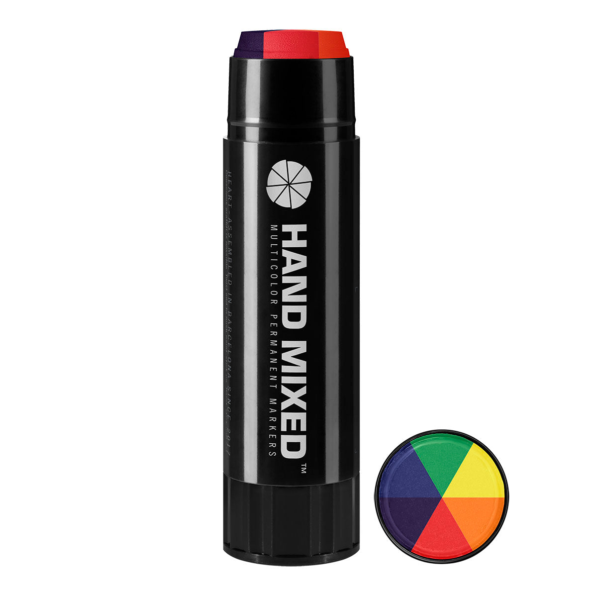 HAND MIXED Solid Paint Marker Fat, Rainbow - image 1