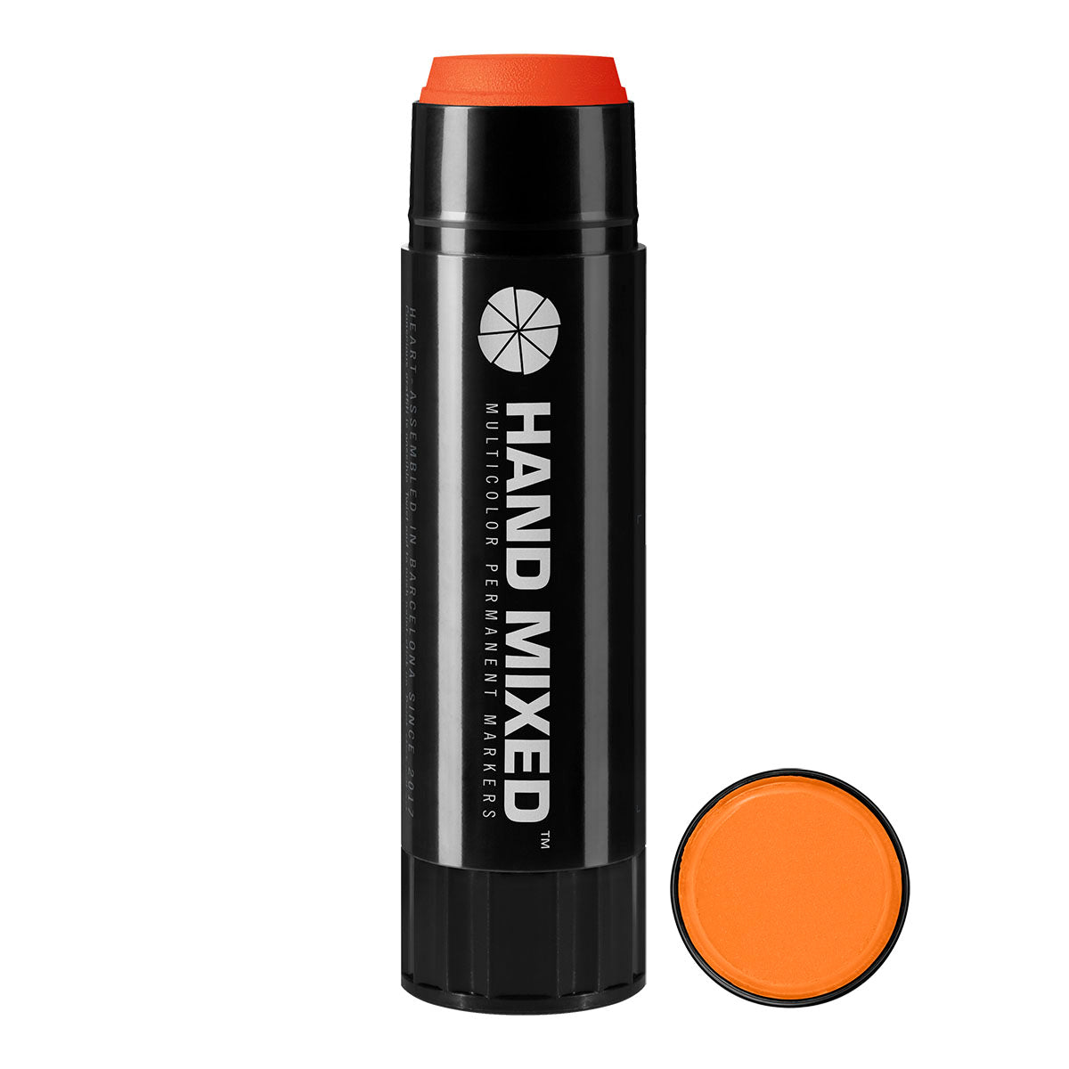 HAND MIXED Solid Paint Marker Pocket, Orange - image 1