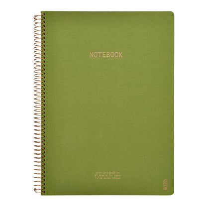 Kozo Premium A4 Notebook Ruled 160 Pages