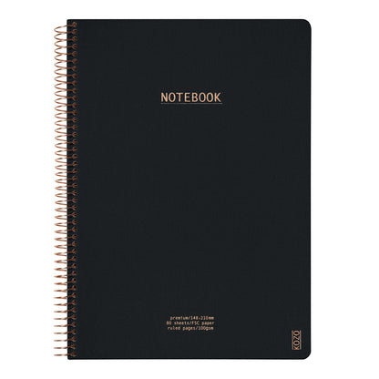 Kozo Premium A4 Notebook Ruled 160 Pages
