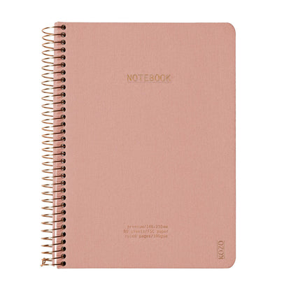 Kozo Premium A5 Notebook Ruled 160 Pages