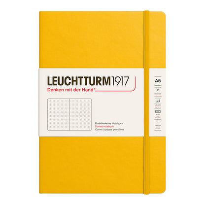 Leuchtturm1917 Notebook A5 Hard Cover, Dotted