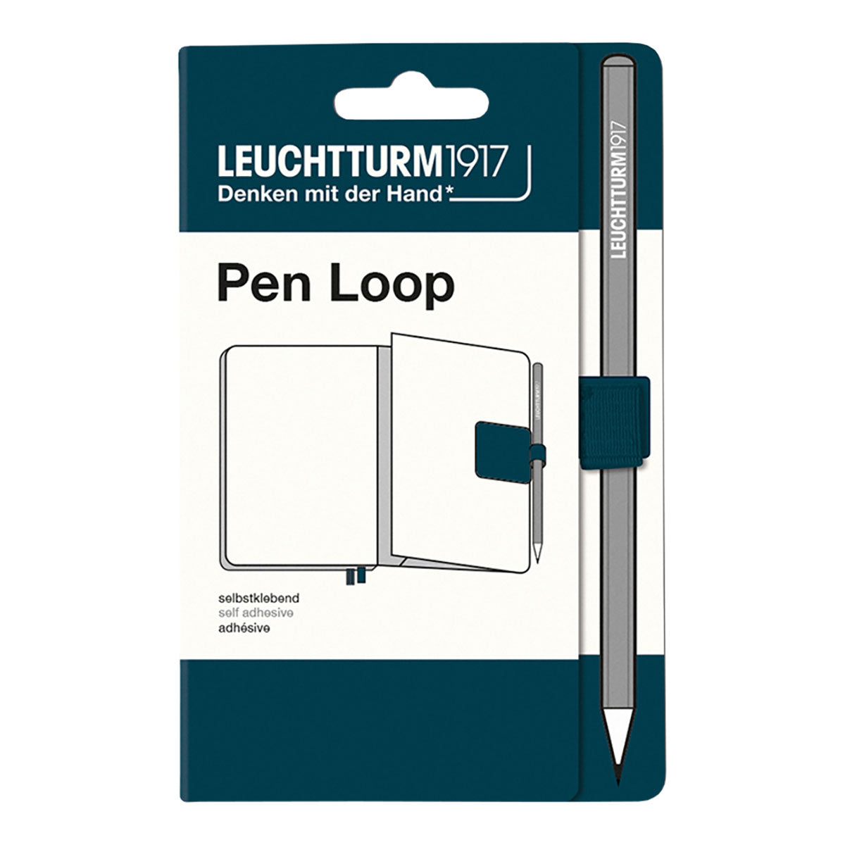 Leuchtturm1917 Pen Loop (Elastic Pen Holder) - Deep Sea
