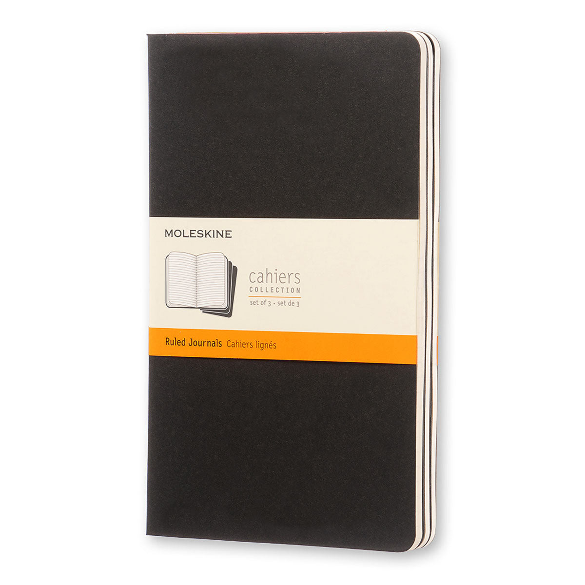 Moleskine Cahier Large Journal Ruled Set of 3