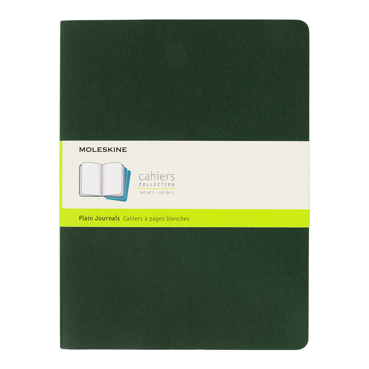 Moleskine Cahier X-Large Journal Plain Set of 3