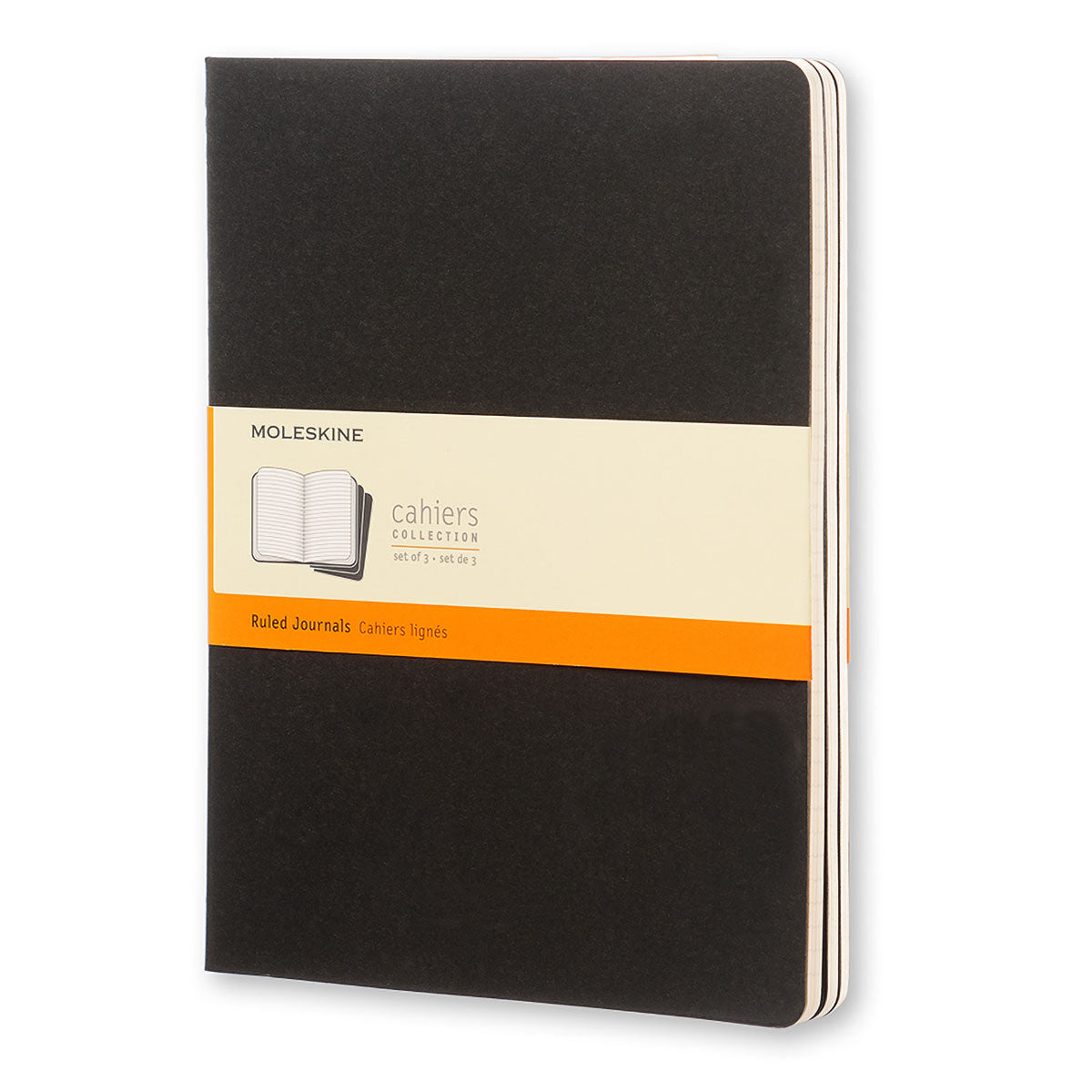 Moleskine Cahier X-Large Journal Ruled Set of 3