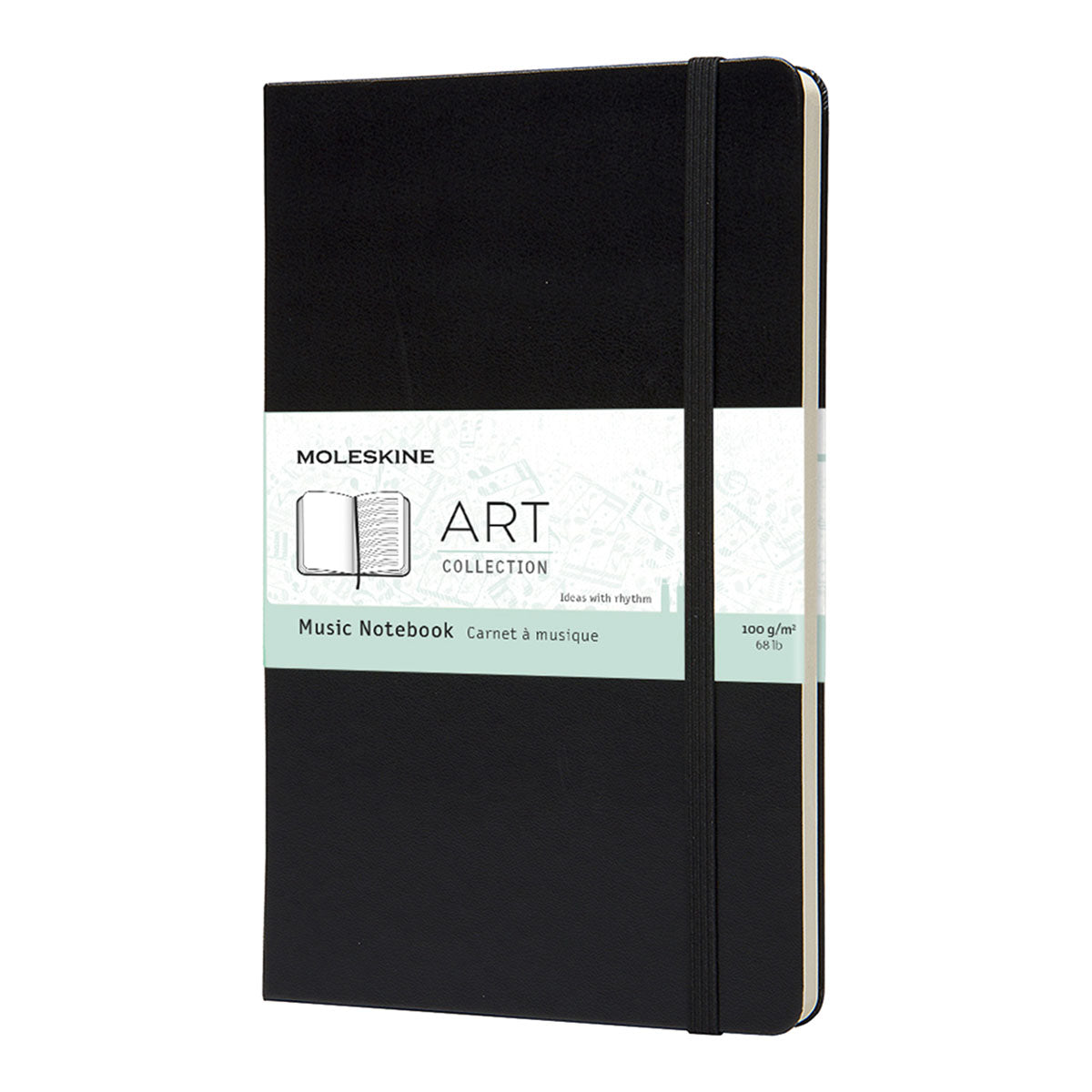 Moleskine Large Music Notebook Hard Cover