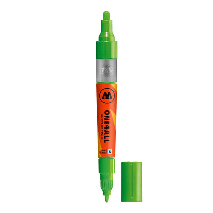 Molotow ONE4ALL Acrylic Twin Marker in Neon Green Fluo (219)