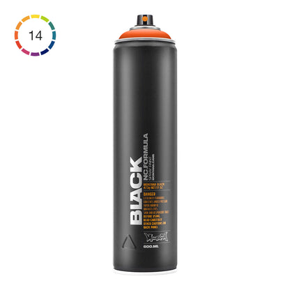 Montana BLACK Spray Paint 600ml