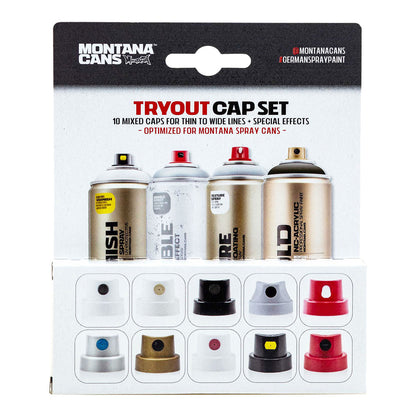 Montana Cans Try Out Cap 10 set
