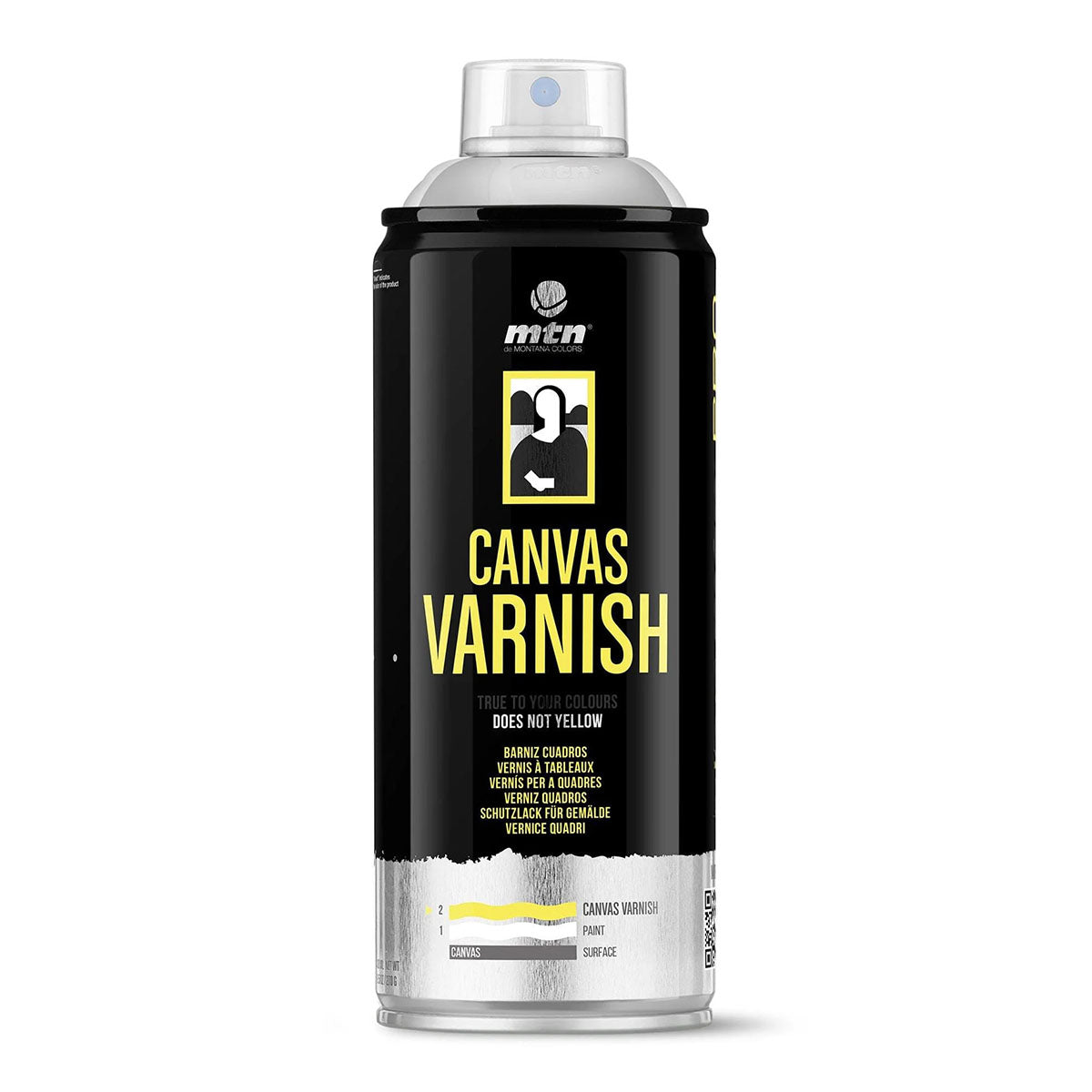 MTN PRO Canvas Spray Varnish Satin 400ml - image 1