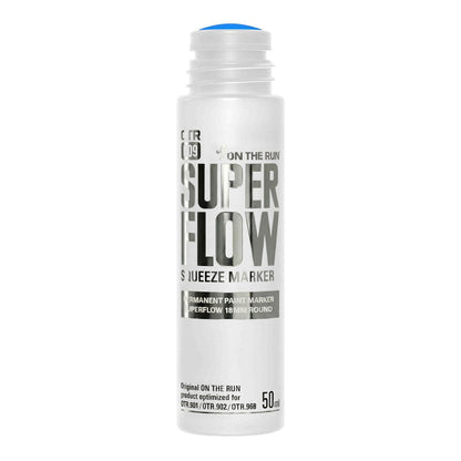 On The Run OTR.009-S Superflow Empty Squeeze Marker 18 mm (Silver Edition)