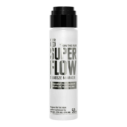 On The Run OTR.009-S Superflow Empty Squeeze Marker 18 mm (Silver Edition)