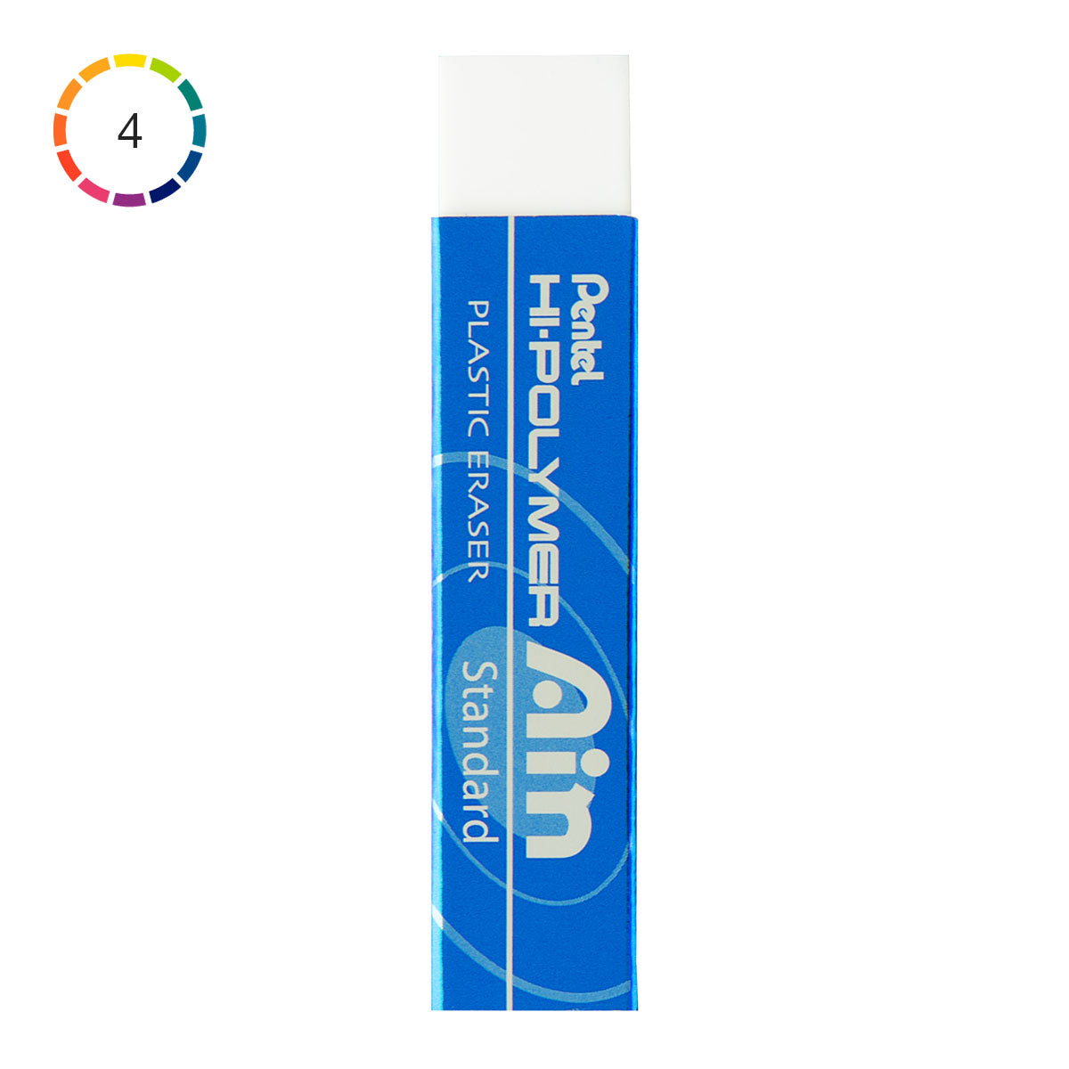 Pentel AIN Hi-Polymer Standard Plastic Eraser