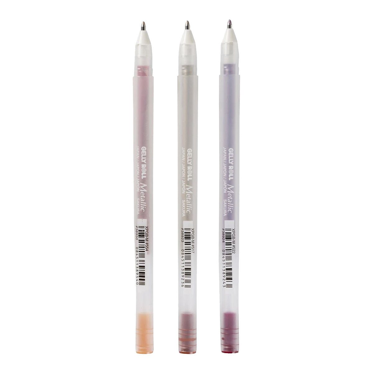 Sakura Gelly Roll 10 Metallic 0.5 mm 3 set Nature Colors