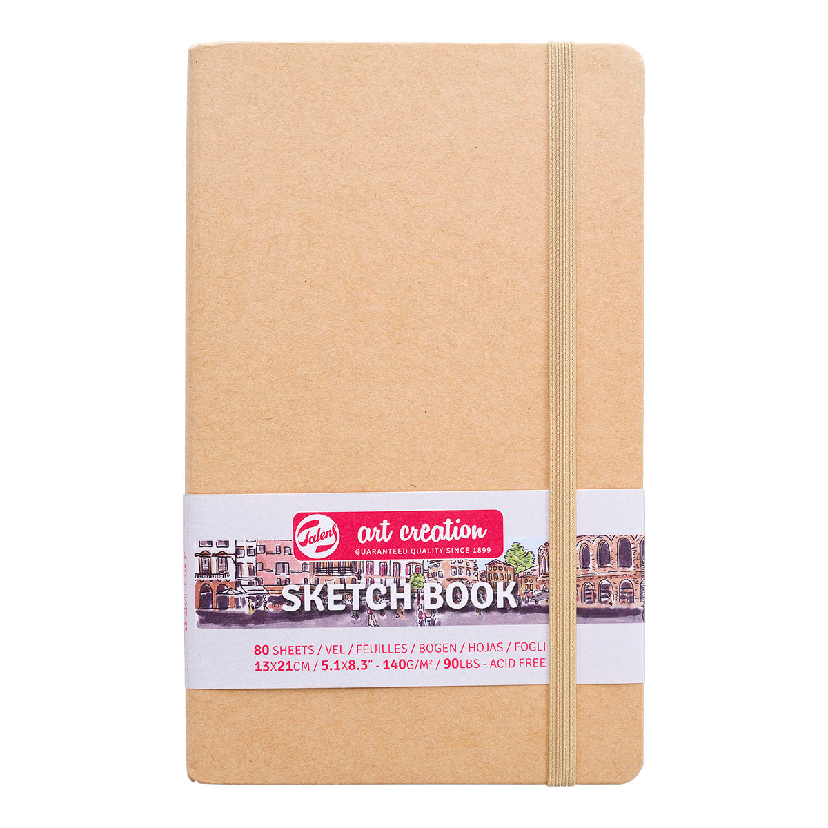 Talens Art Creation Hardcover Sketch Book 13x21cm 140g/80 ark
