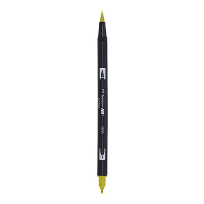 Tombow ABT Dual Brush Pen in Green Ochre (076)