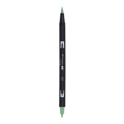 Tombow ABT Dual Brush Pen in Holly Green (312)