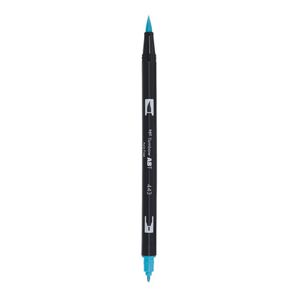 Tombow ABT Dual Brush Pen in Turquoise (443)